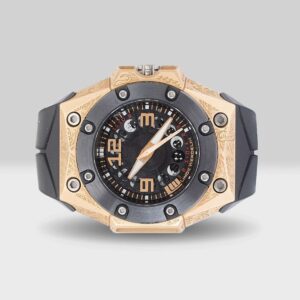 Linde Werdelin pre-owned Oktopus moon tattoo vintage watch