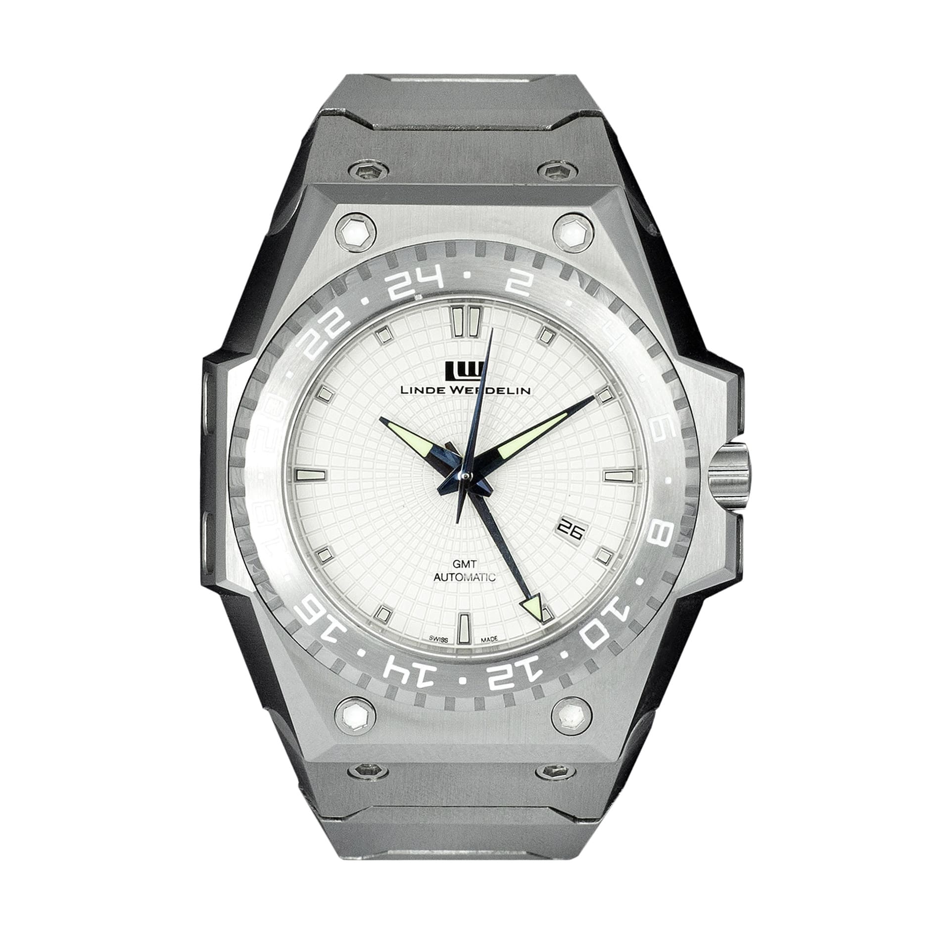 LindeWerdelin 3TimerWhiteWatch White 1