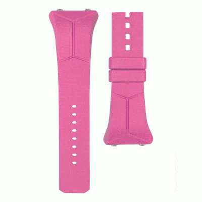LW Pink Rubber Strap