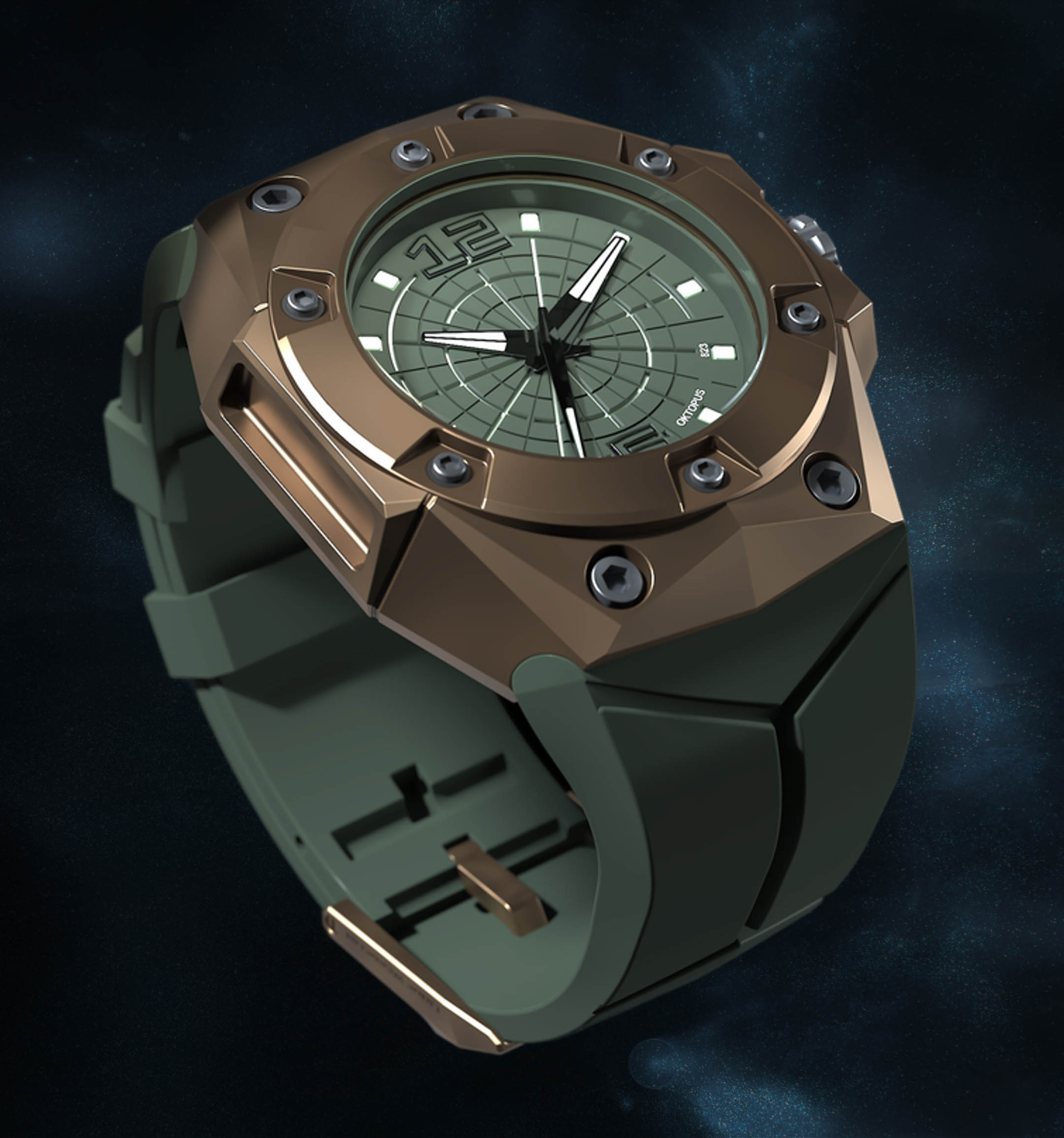LindeWerdelin oktopus III bronze soldat 1
