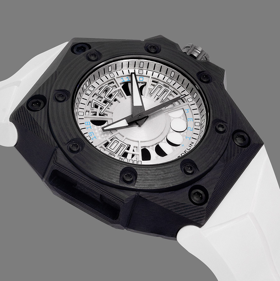 5 LW Oktopus Moon White 3DTP bezel