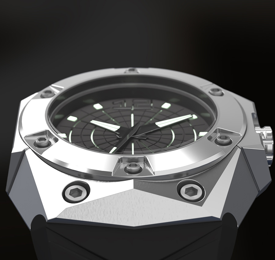 LindeWerdelin oktopus III black soldat 2 dial m