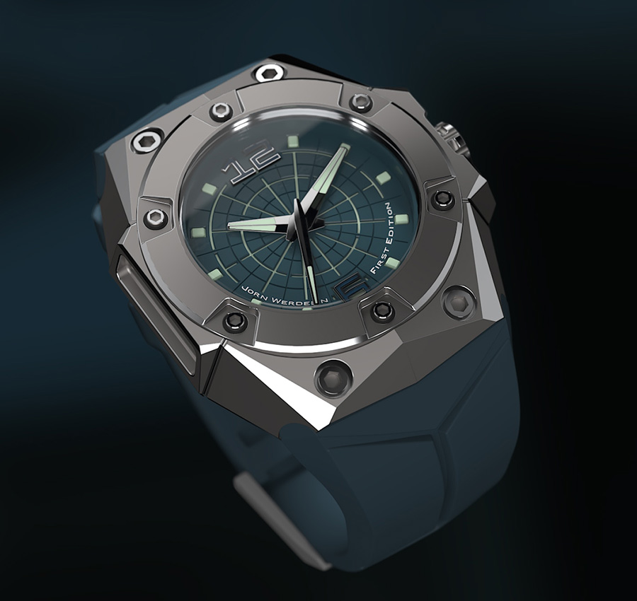 LindeWerdelin oktopus III blue soldat 2 dial m
