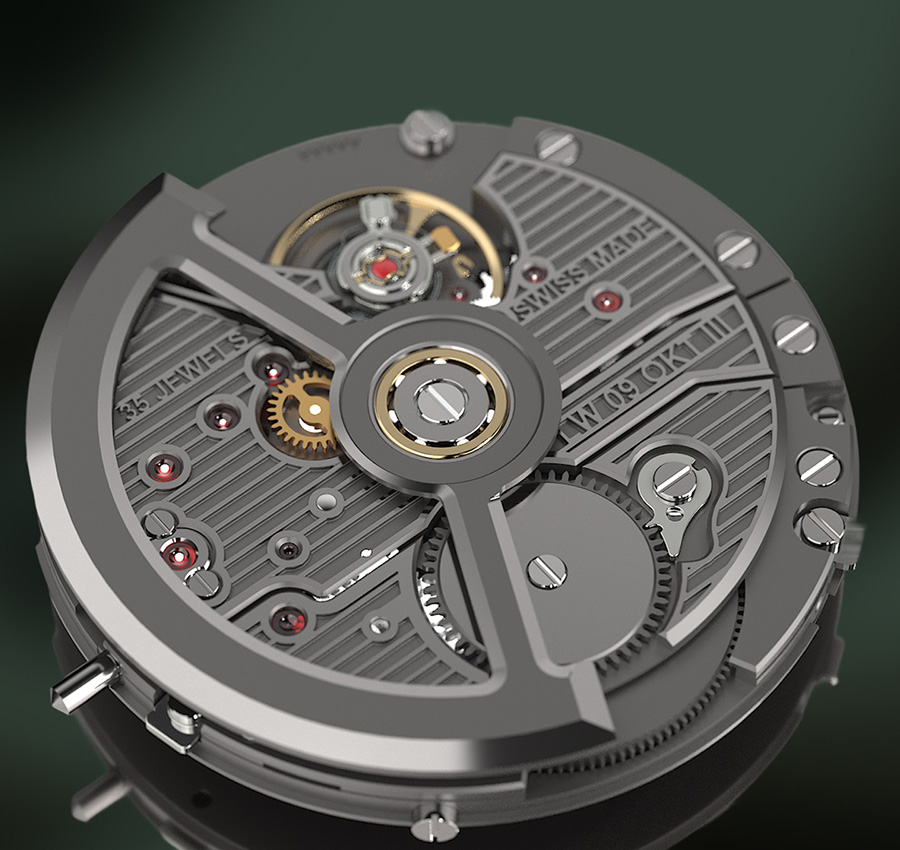 LindeWerdelin oktopus III bronze soldat 4 movement m