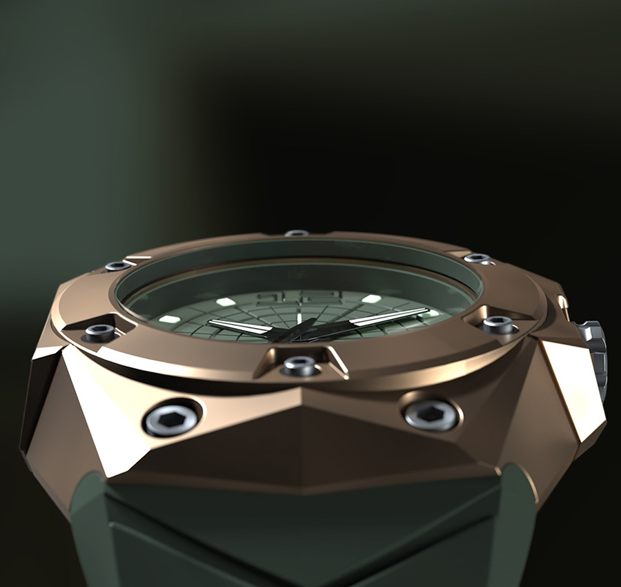 LindeWerdelin oktopus III bronze soldat 5 movement m